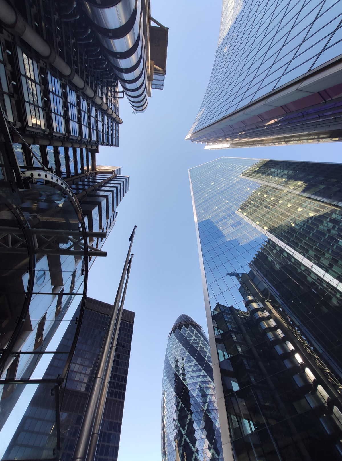 The City of London skyline